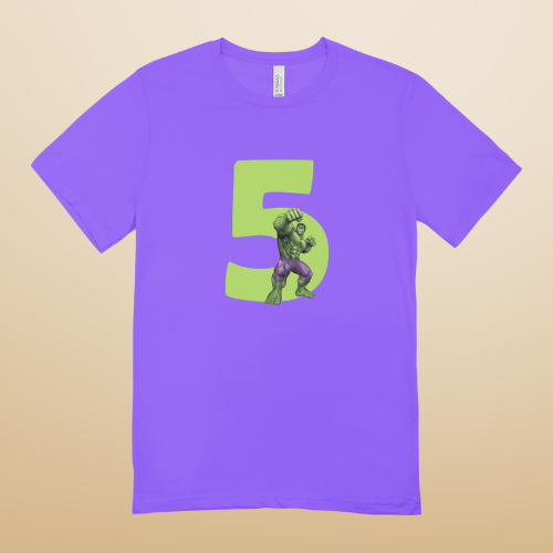 Тениска Хълк 5 г.