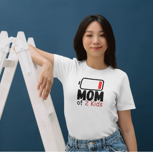 Тениска "MOM"