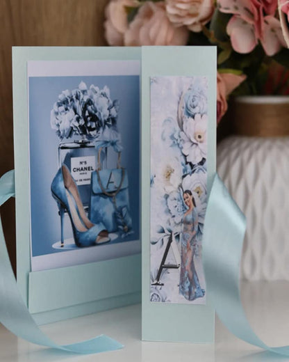 Абитуриентска картичка със снимка