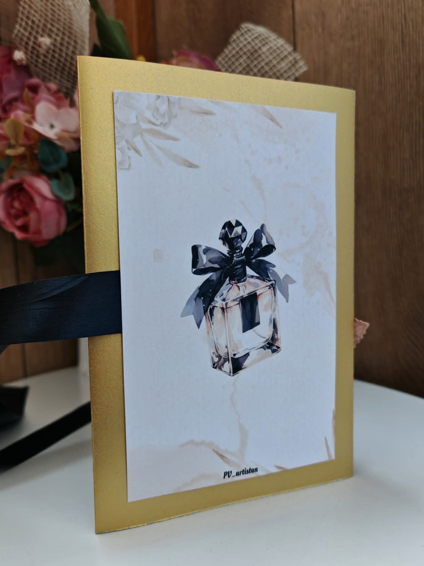 Картичка "Шопинг момиче"