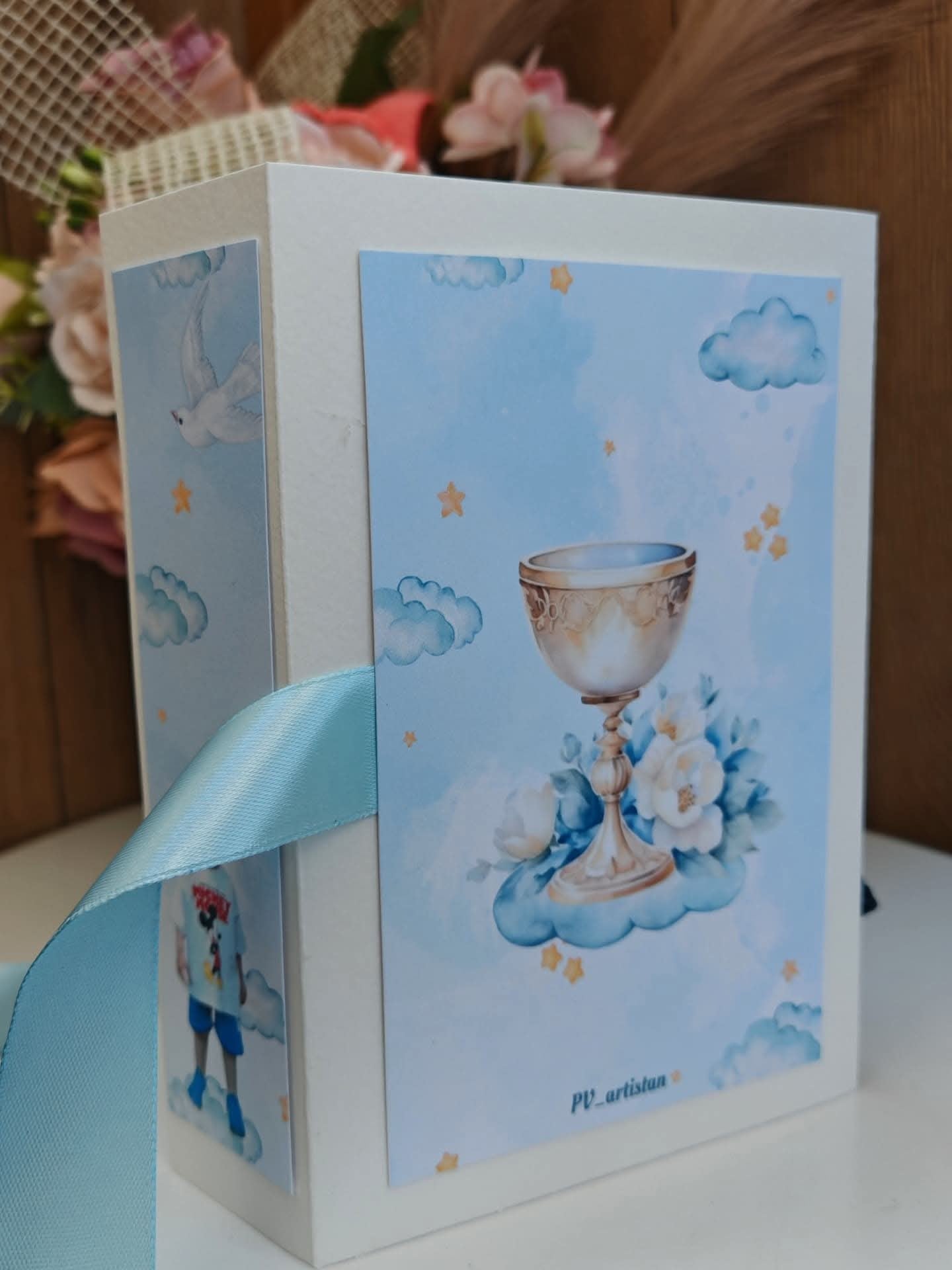 Картичка "Молитва" за Свето Кръщение