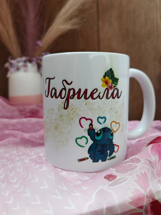 Чаша "Стич" със снимка