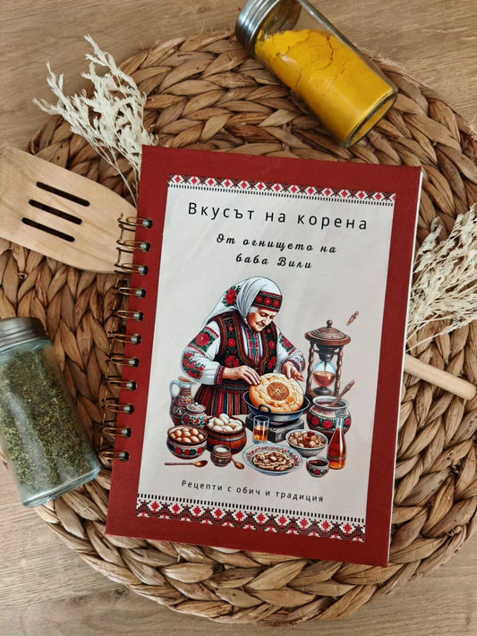 Персонализиран рецептурник за баба „Вкусът на корена“