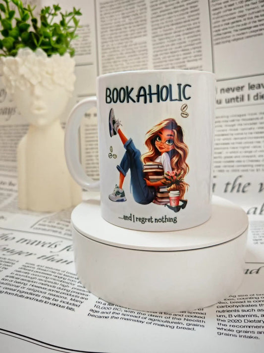 Чаша за обичащите книги "Bookaholic"